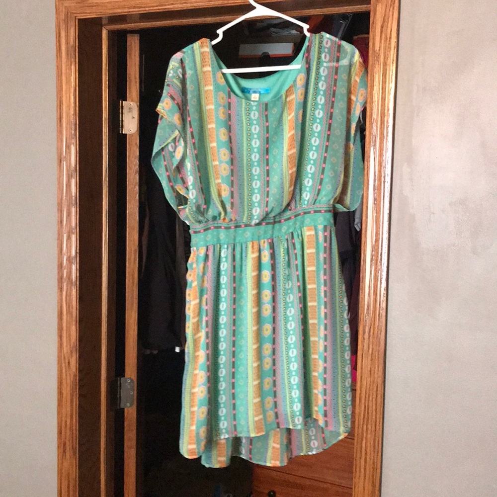 Multi-colored dress